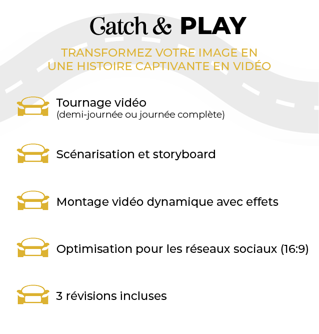 Production de vidéos pour renforcer l’image de marque.